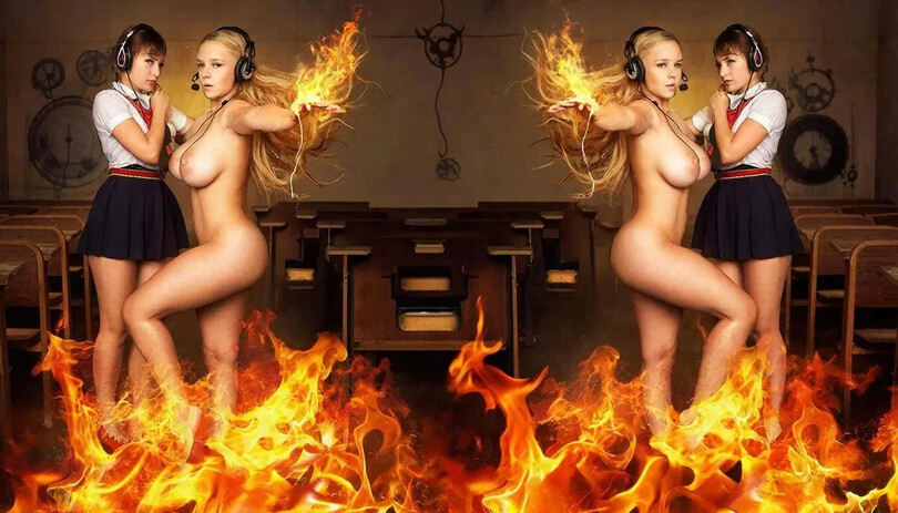 нейрослоп деовчки часы и магия 4 