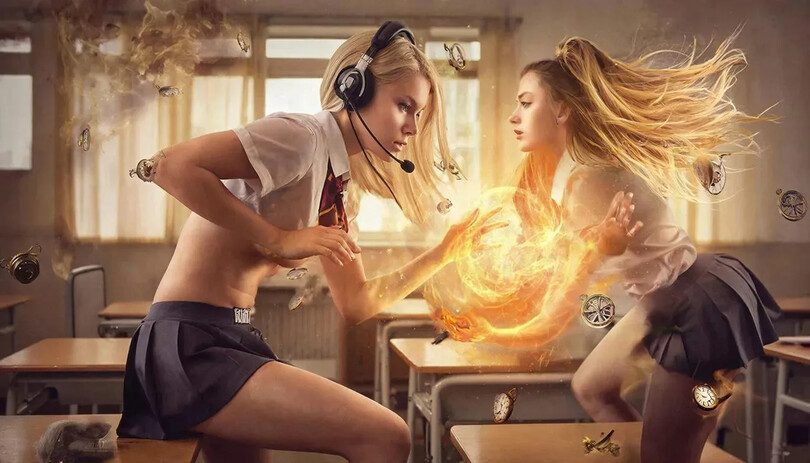 нейрослоп деовчки часы и магия 30 